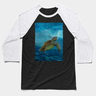 Sea Turtle Baseball T-Shirt